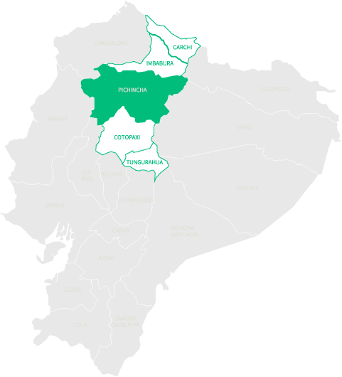 Mapa de Cobertura Pichincha