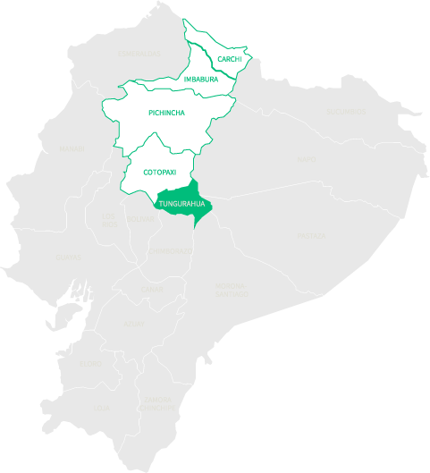 Mapa de Cobertura Tungurahua